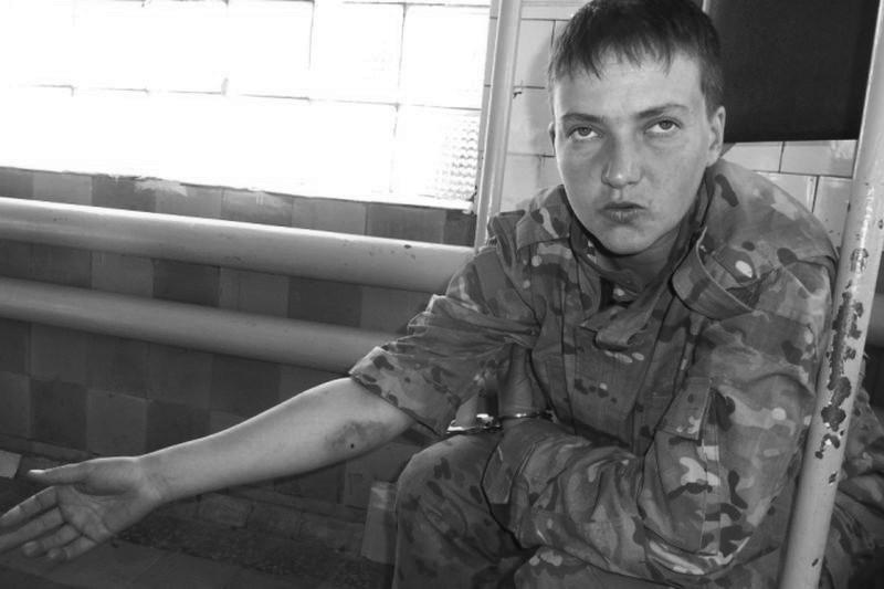 Савченко, герой Украины, голодовка